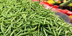 Green Beans at a Farmer's Market