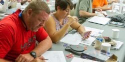 Teachers at the Alabama Extension Aquaculture/Aquaponics 101 Teacher Workshop